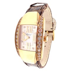 Chopard La Strada Diamond Yellow Gold Watch