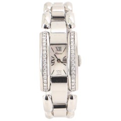 Chopard La Strada Quartz Watch Stainless Steel with Diamond Bezel and Mother of