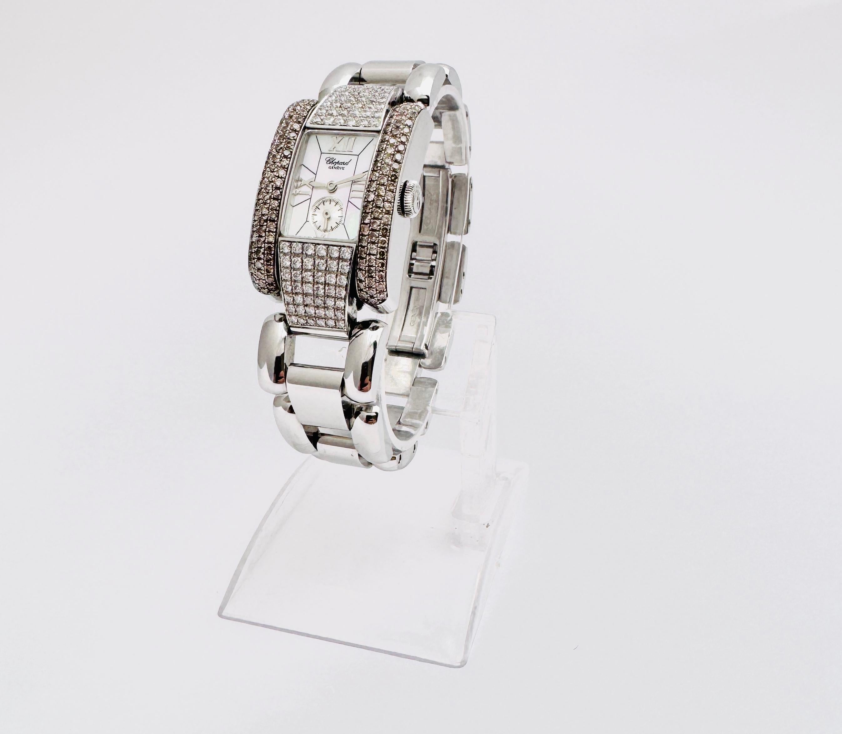 Chopard La Strada ref. 8357 Diamonds Mother Of Pearl Dial In Original Box For Sale 5