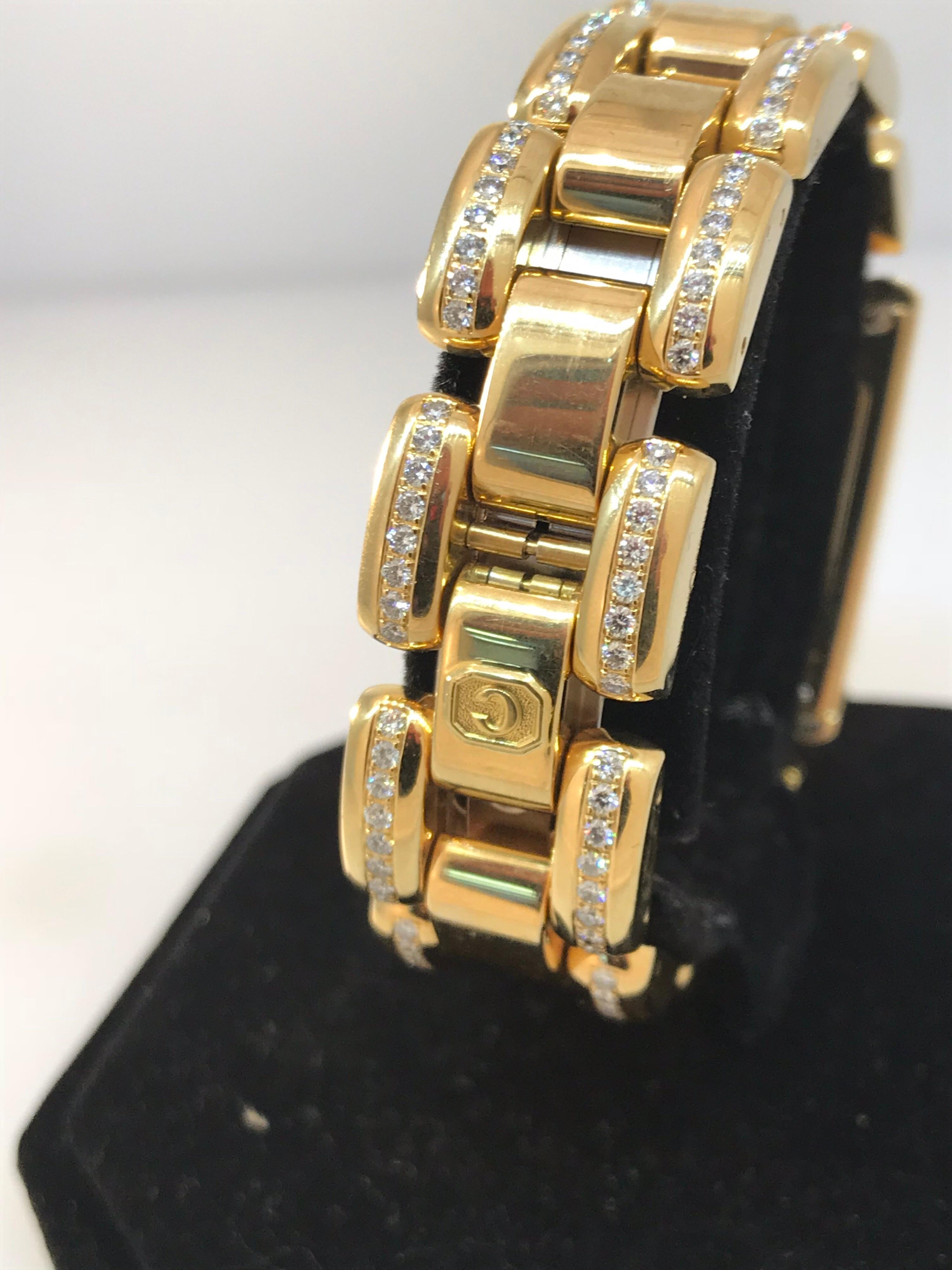 Chopard La Strada Yellow Gold and Diamond Bracelet Ladies Watch 41/6916 New For Sale 3