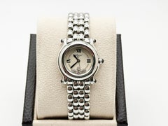 Chopard Ladies Happy Sport 27/8250-23 Floating Diamonds Stainless Steel 26mm