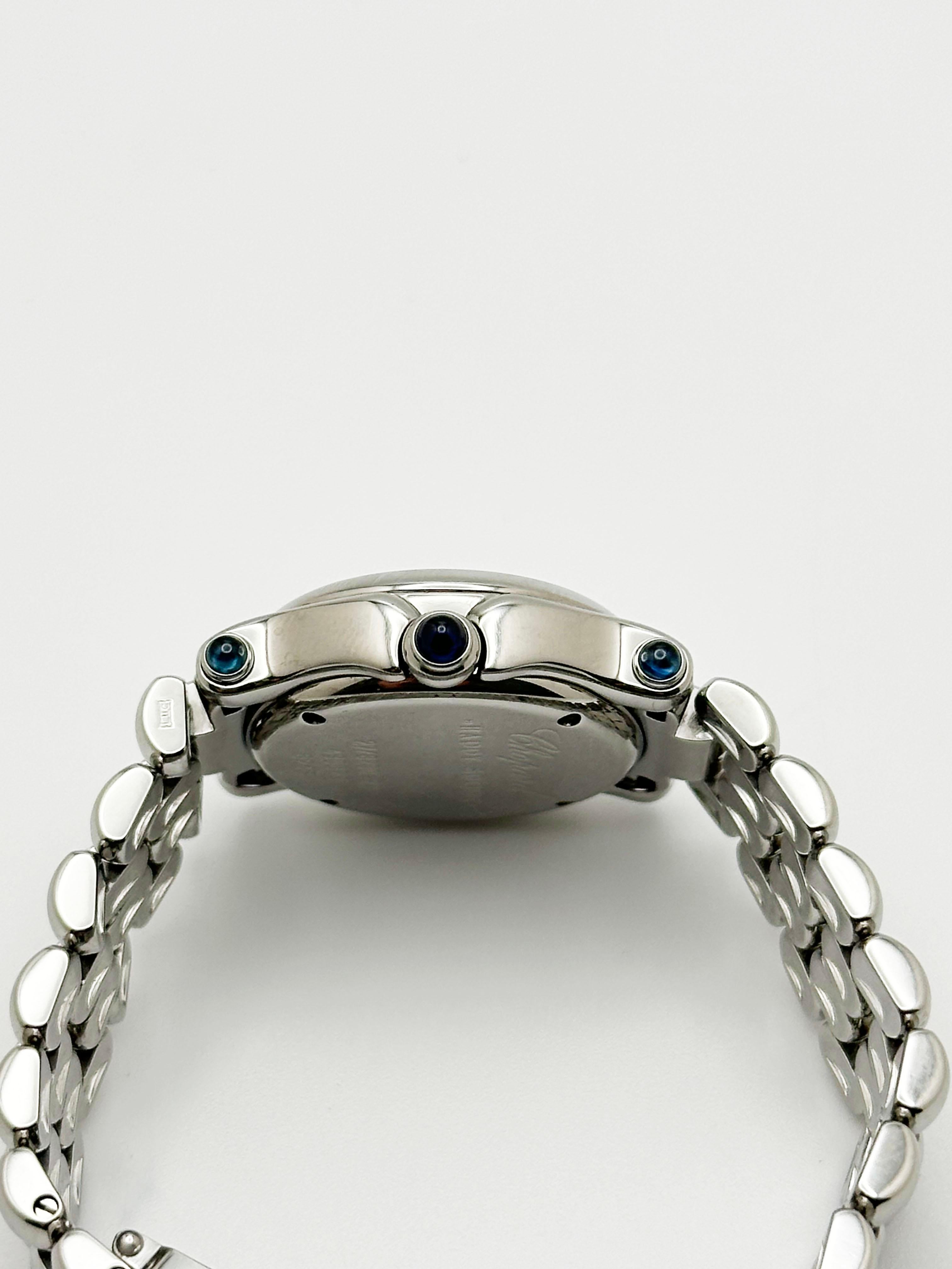 Chopard Ladies Happy Sport 27/8250-23 Diamantes flotantes Acero inoxidable 26mm 3