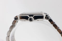 Chopard Ladies Happy Sport 27 8325 23 Floating Diamond 18K Gold & Stainless