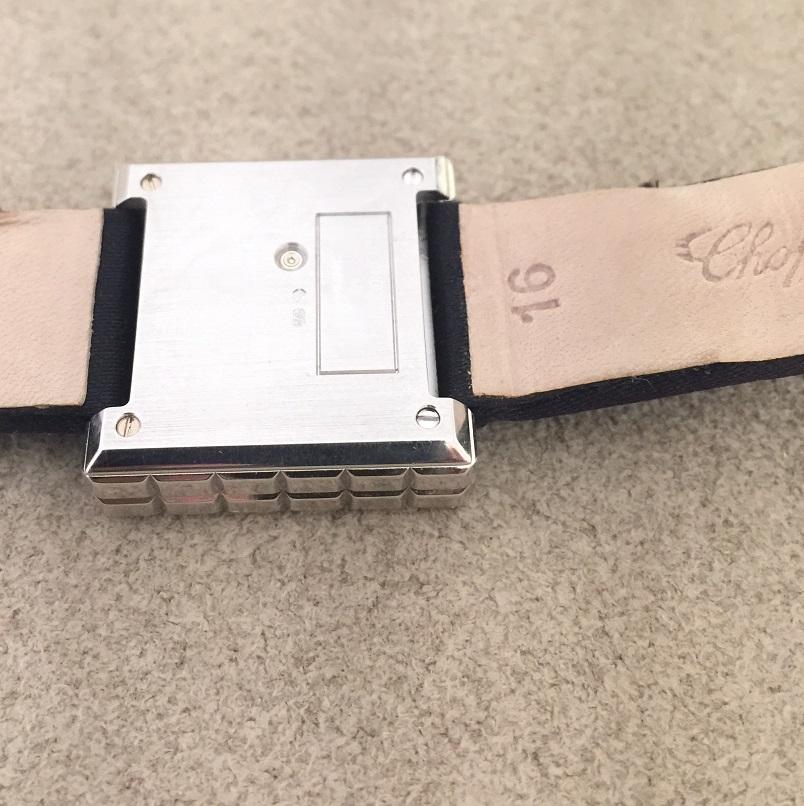 Chopard Ladies Ice Cube Watch 12/7407W In New Condition In Wilmington, DE