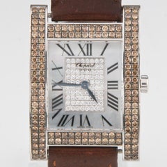 Chopard Damen Weißgold Diamant Perlmutt Your Hour Quarz-Armbanduhr