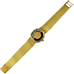 Chopard Damenarmbanduhr Happy Diamonds aus Gelbgold