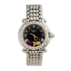 Chopard Lady’s Stainless Steel and Diamond Happy Fish Bracelet Watch
