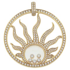 Chopard Large Diamond Sun Pendant