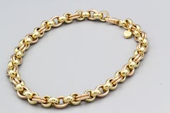 Chopard Les Chaines 18 Karat Gelbgold A Link Halskette