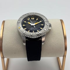 Chopard L.U.C Pro One Chronometer 42mm Steel Watch, Blue Wave Dial
