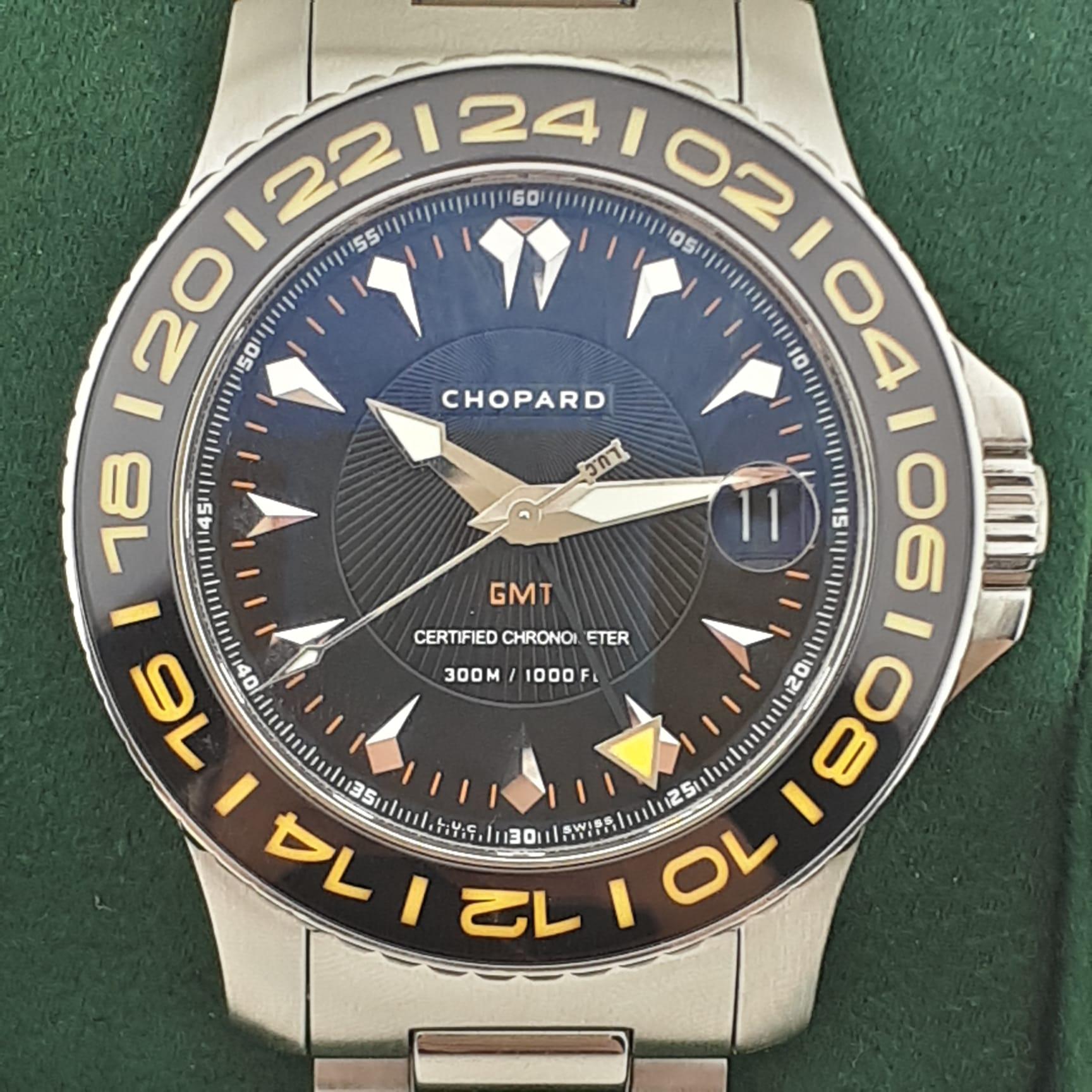 Chopard - L.U.C. Pro One GMT Diver - Ref: 16/8959 - Men In Good Condition For Sale In Yeşilköy, TR