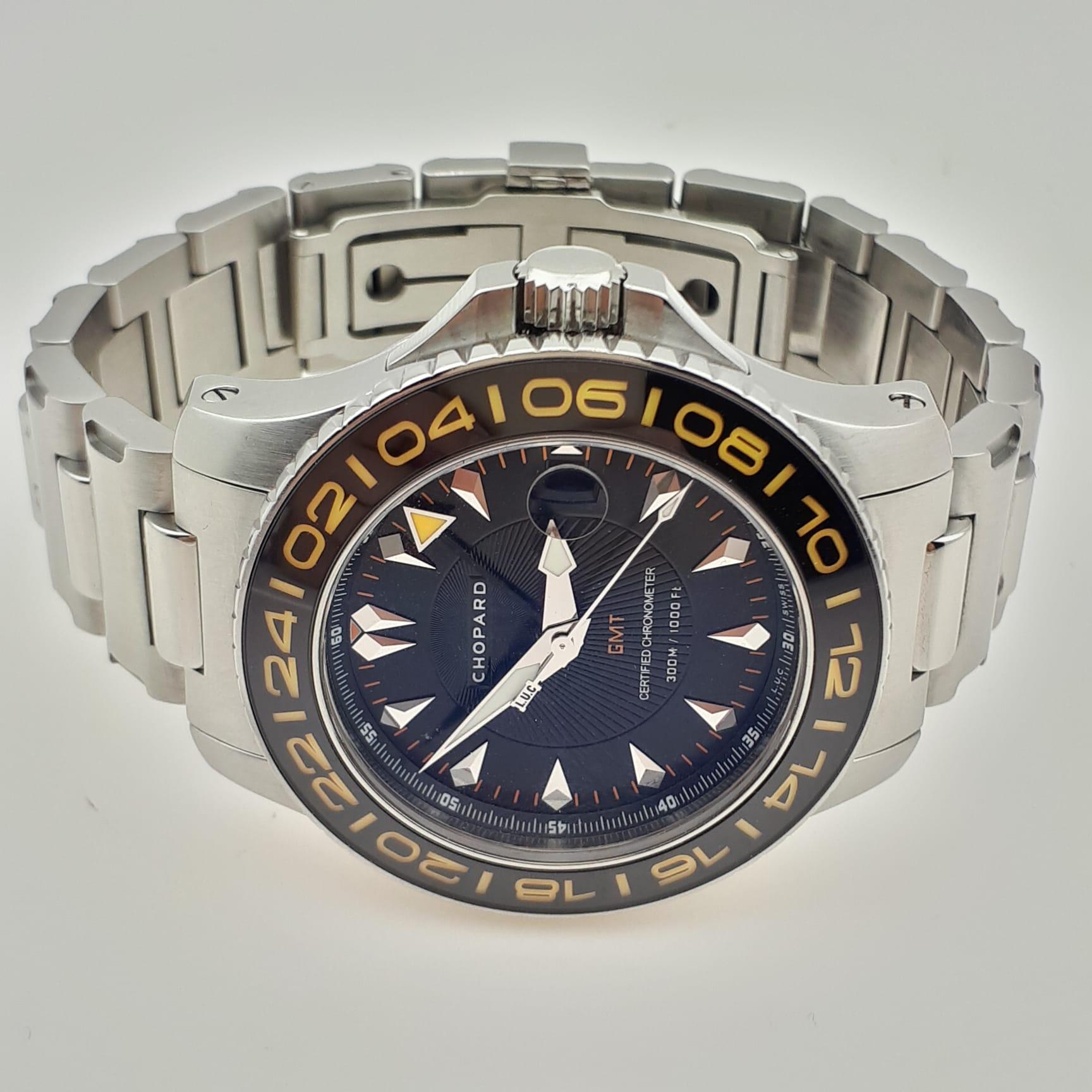 Chopard - L.U.C. Pro One GMT Diver - Ref: 16/8959 - Men For Sale 2