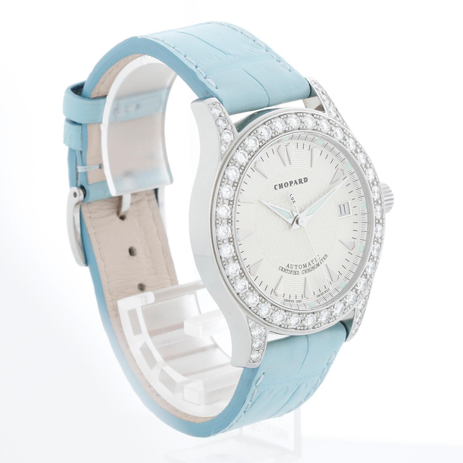 Chopard LUC  Sport Stainless Steel Ladies Watch For Sale 1