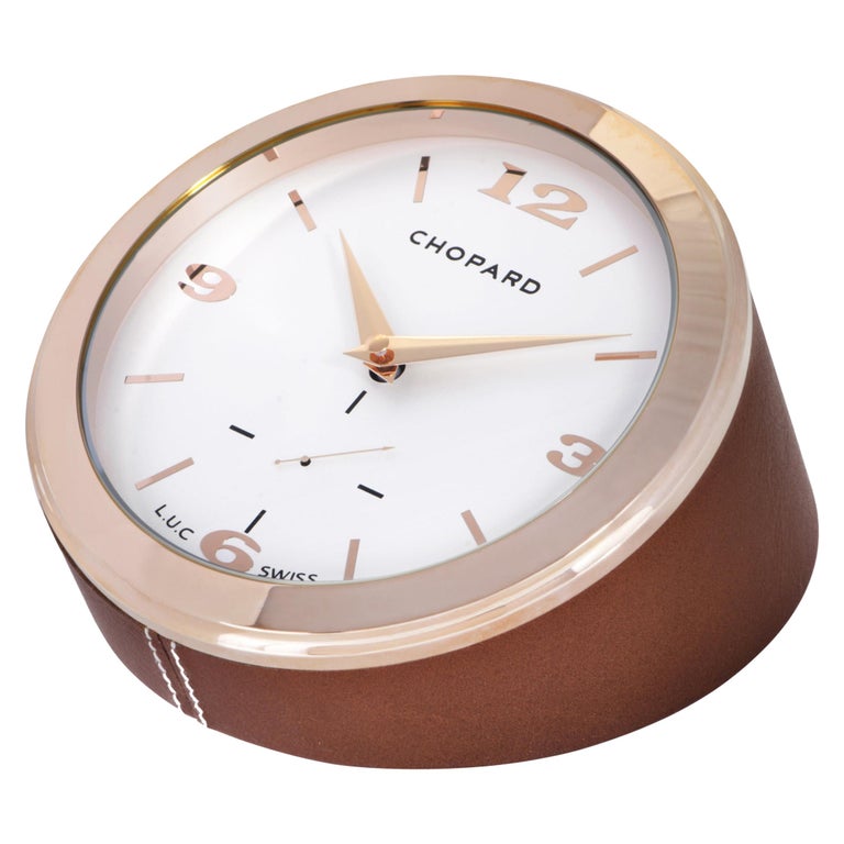 Chopard L.U.C. Table Clock 950200072 at 1stDibs chopard desk clock