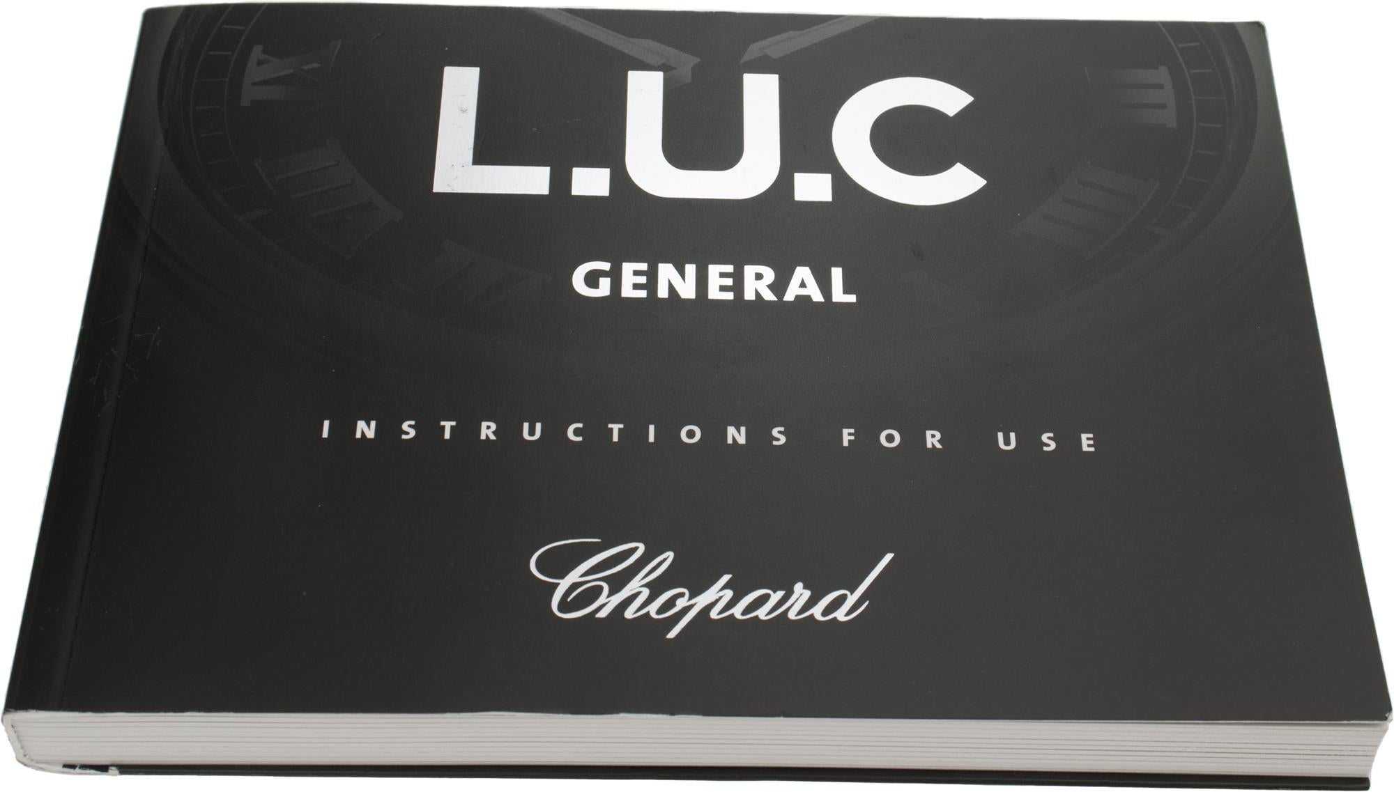 Chopard L.U.C. Tech Regulator Stainless Steel Manual Wind Wristwatch Ref 16/8449 For Sale 1
