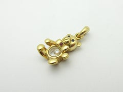 Chopard Luc Teddy Bear Happy Diamond Pendentif