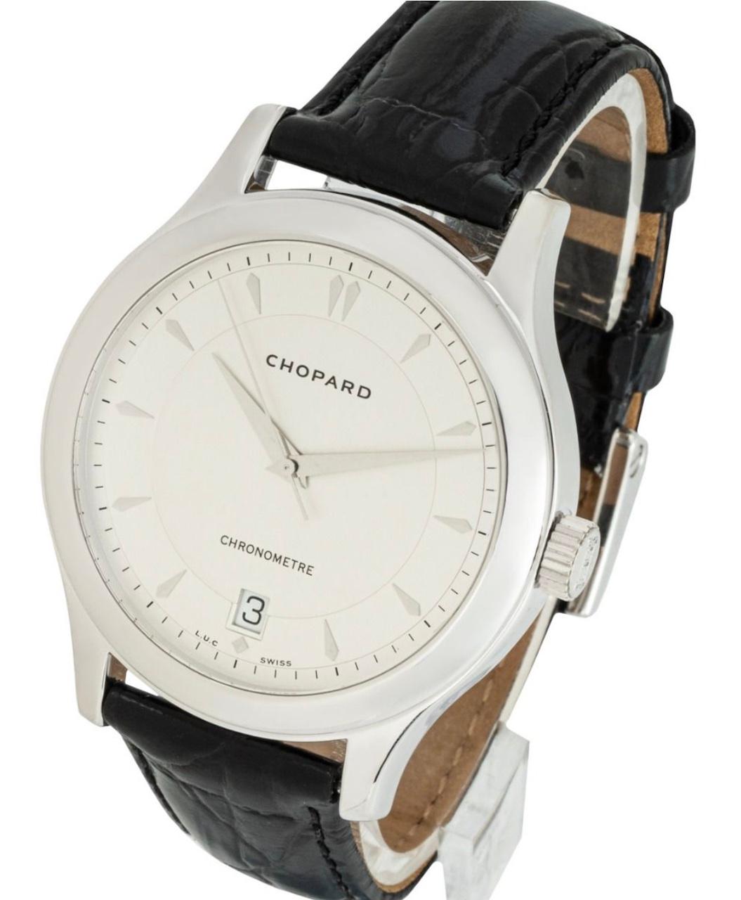 Chopard L.U.C White Gold Watch In Excellent Condition In London, GB