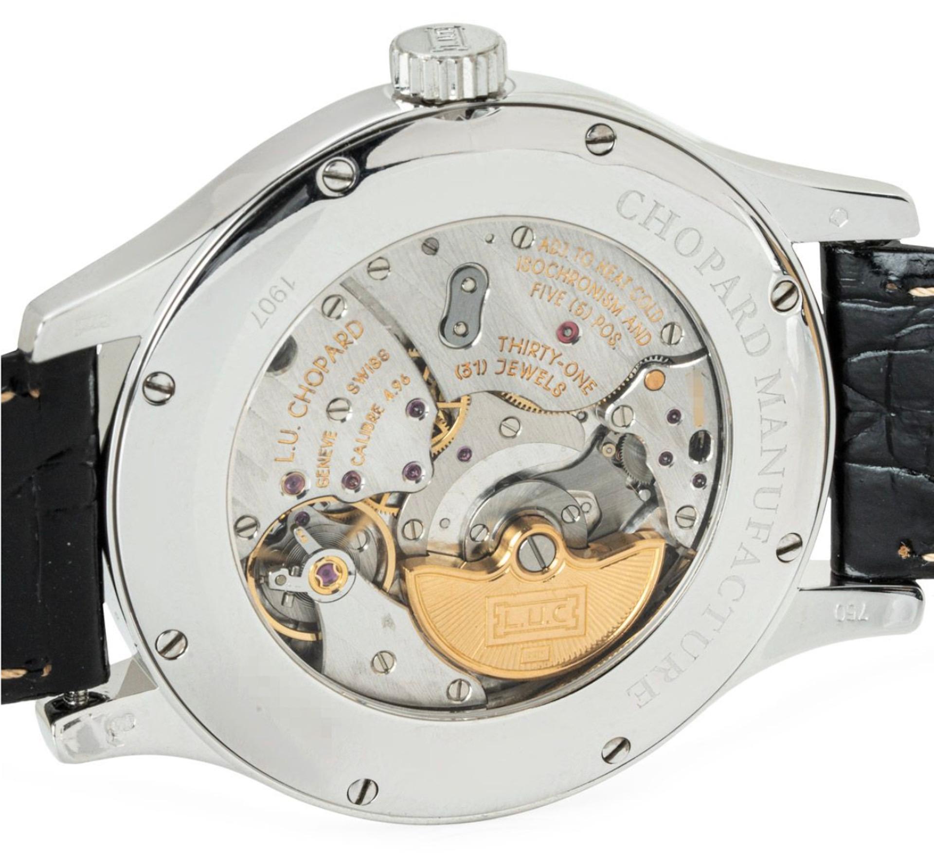 Chopard L.U.C White Gold Watch 2