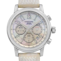 Chopard Mille Miglia 1000 Steel Chronograph MOP Dial Ladies Watch 168511-3018