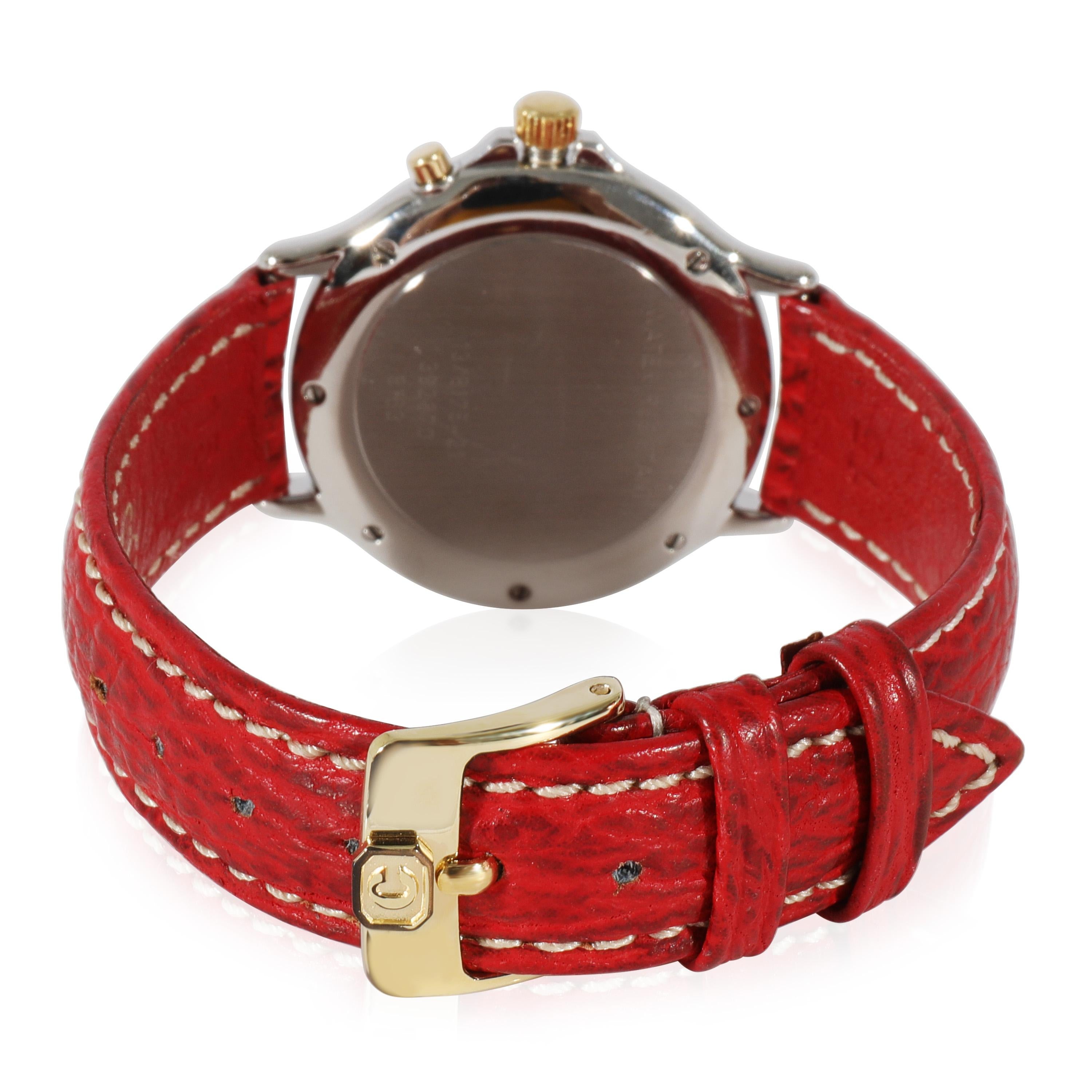 Chopard Mille Miglia 13/8175-21 Damenuhr aus 18kt Edelstahl/Gelb Gol

SKU: 122032

PRIMÄRE DETAILS
Marke: Chopard
Modell: Mille Miglia
Herkunftsland: Schweiz
Uhrwerk Typ: Quarz: Batterie
Jahr der Herstellung: 1990-1999
Zustand: Einzelhandelspreis