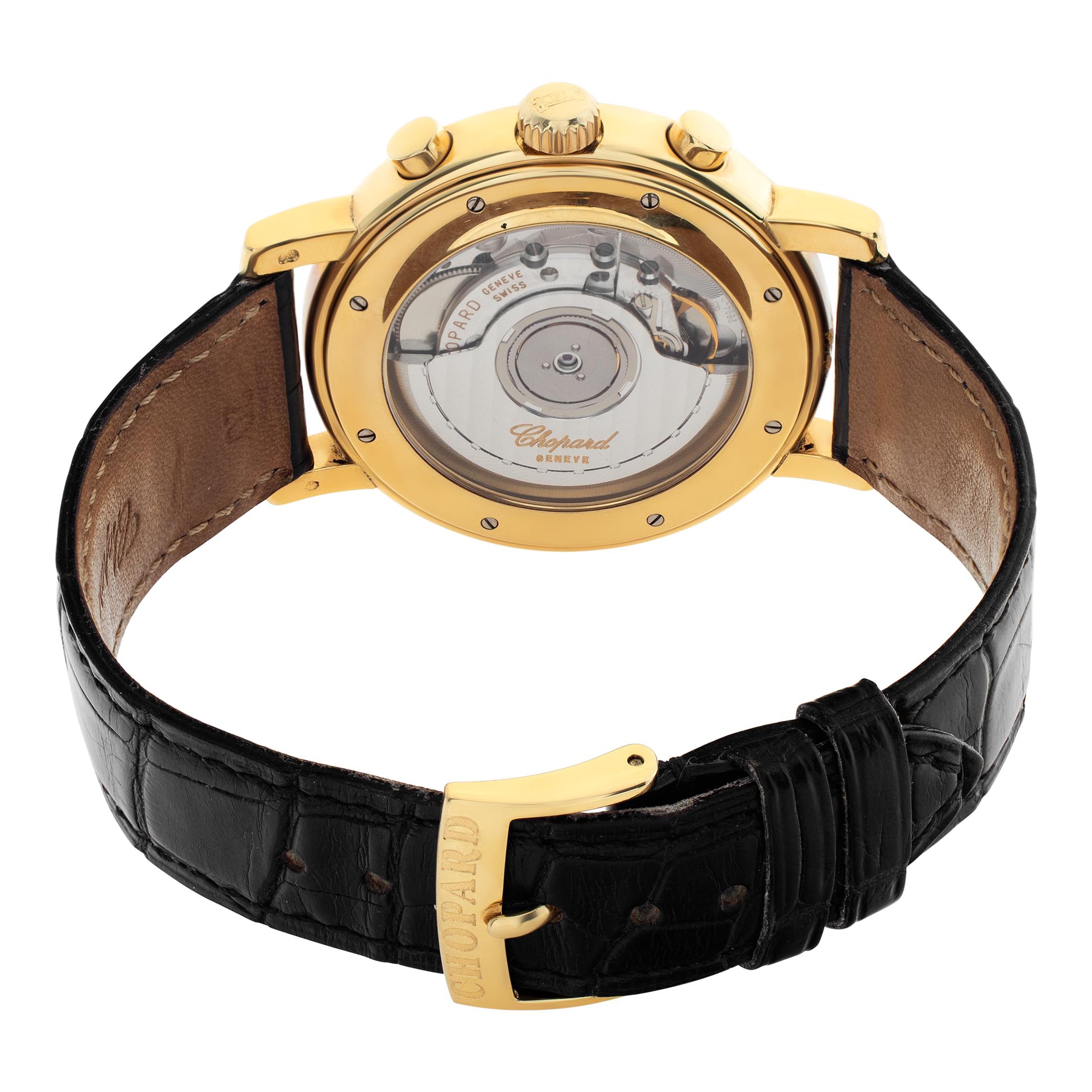 Chopard Mille Miglia 18k Gelbgold Automatik-Armbanduhr Ref 161250 0001 Herren