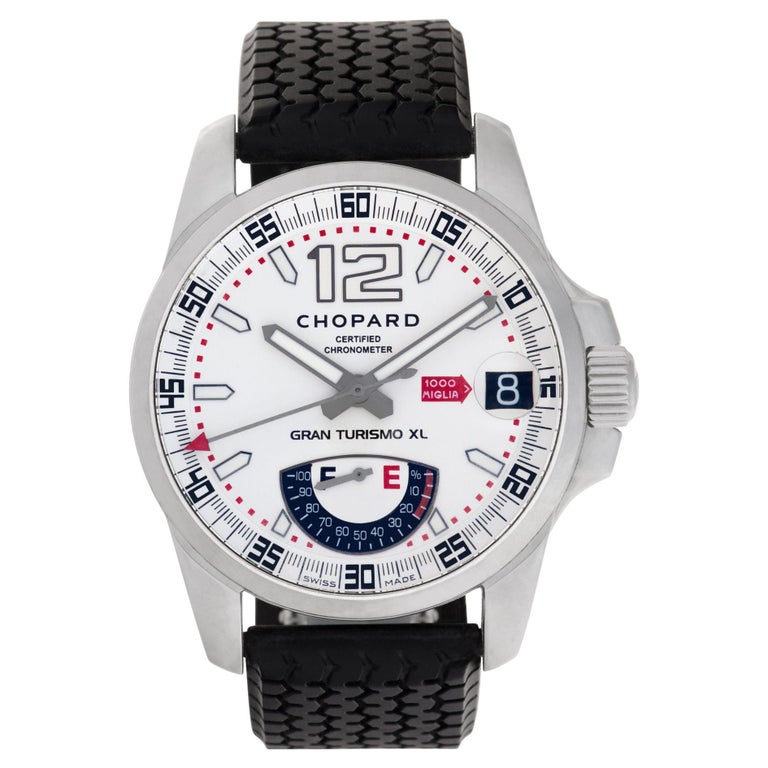 Chopard Mille Miglia Ref. 8997 Watch in Stainless Steel on a Rubber Strap  at 1stDibs