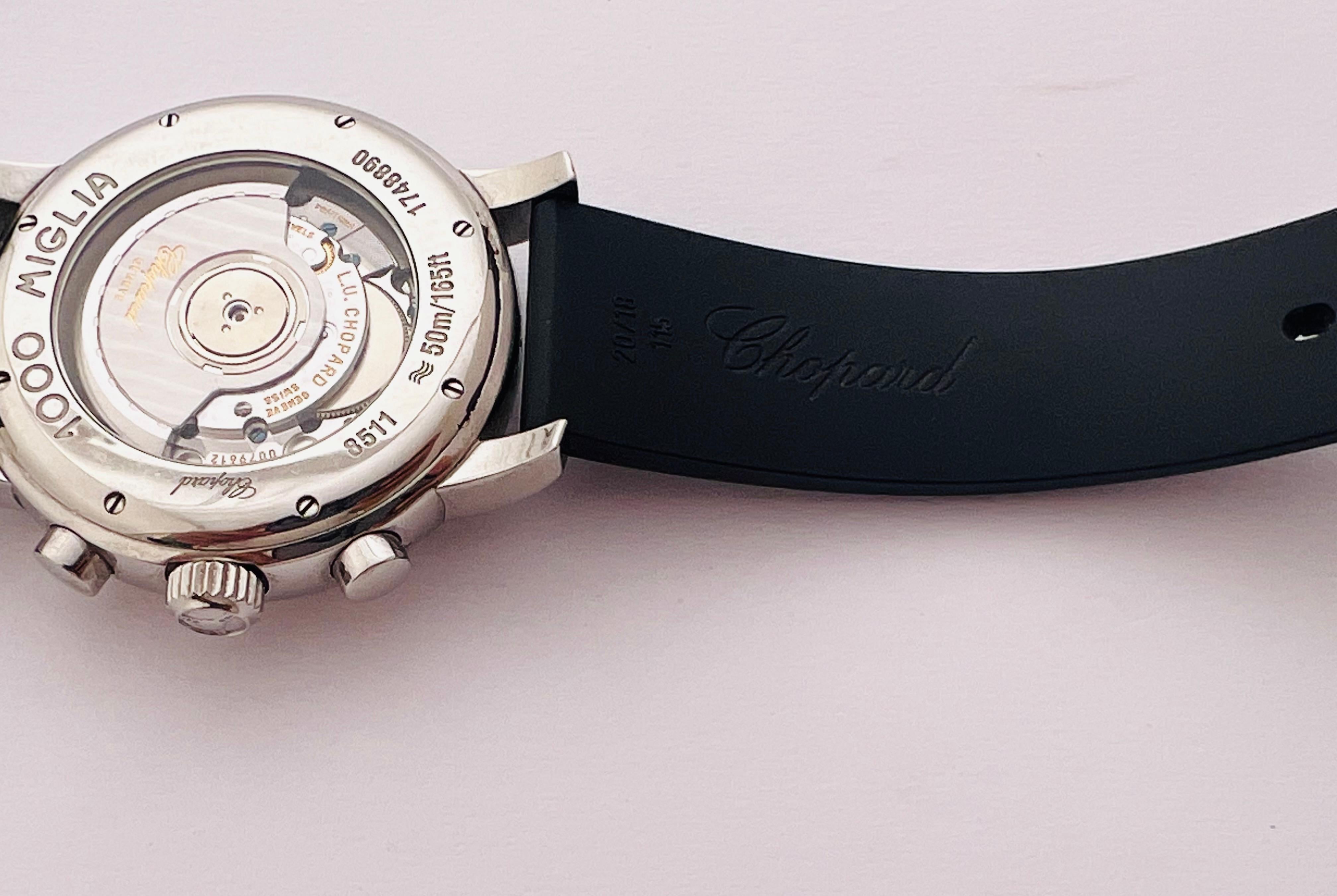 Chopard Mille Miglia 8511 Chronograph Limited Edition 1000 Miglia Watch 16