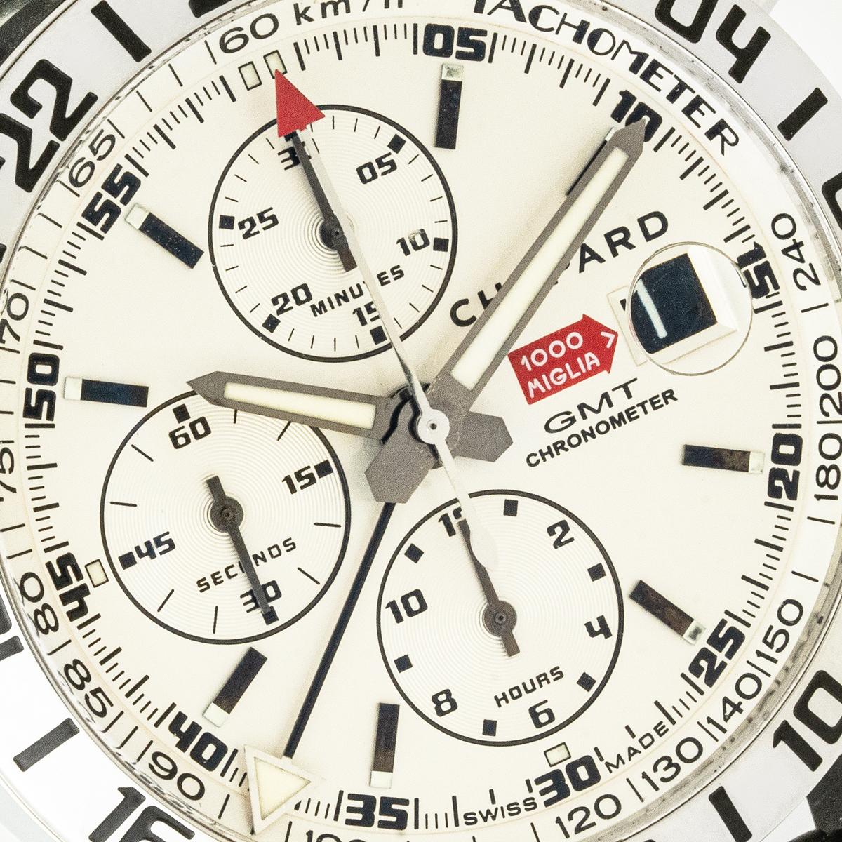 Chopard Mille Miglia GMT Chronometer 168992-3003 im Zustand „Hervorragend“ in Mayfair, London, London