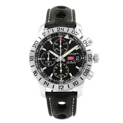 Chopard Mille Miglia GMT Steel Black Dial Automatic Men’s Watch 168992-3001