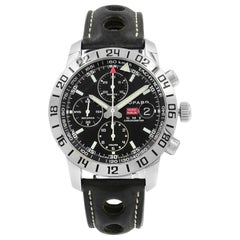 Chopard Mille Miglia GMT Stahl schwarzes Zifferblatt Automatik Herrenuhr 168992-3001