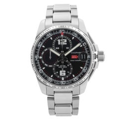 Chopard Mille Miglia Gran Turismo Steel Chrono Black Dial Mens Watch 158459-3001