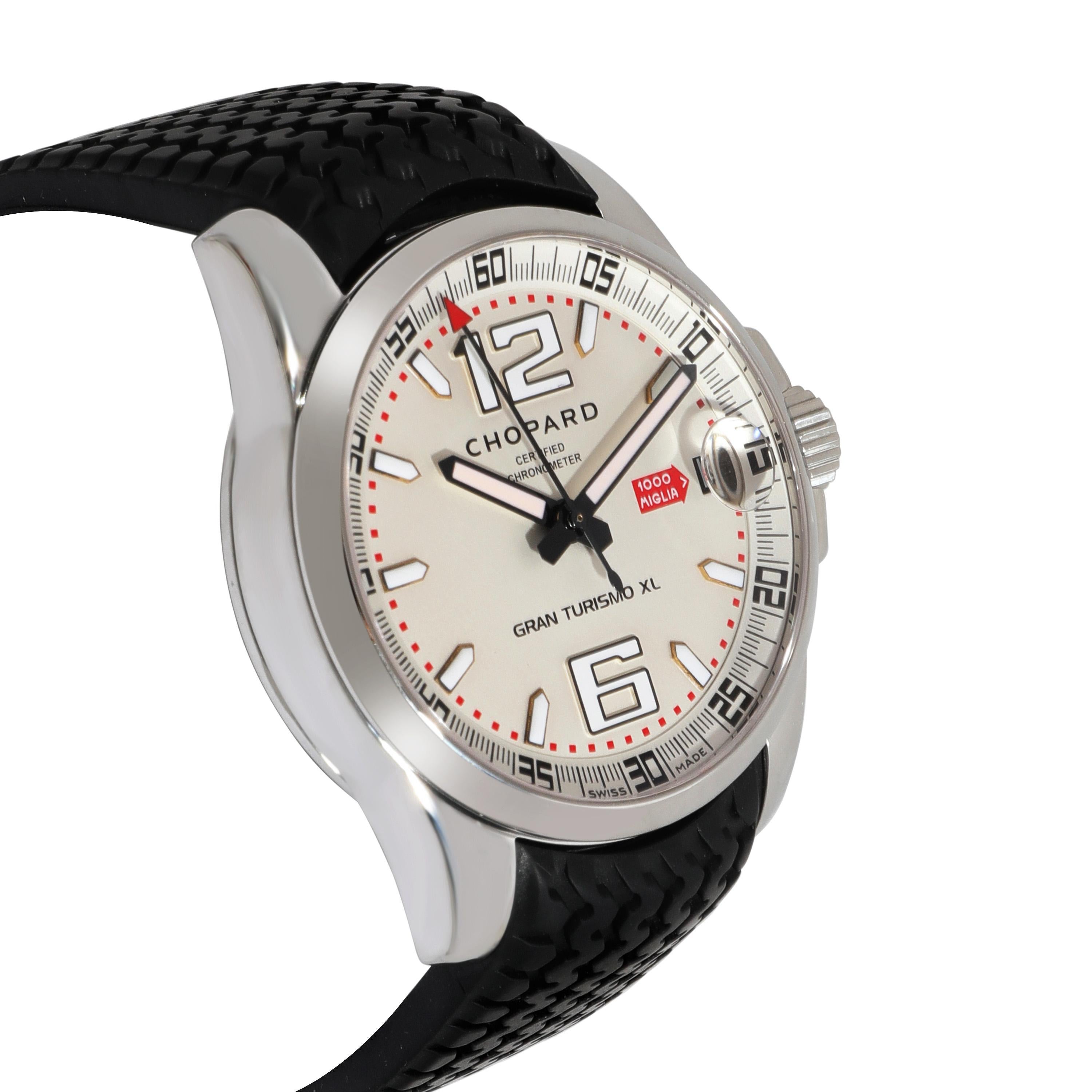 Chopard Mille Miglia Gran Turismo XL 16/8458 Herrenuhr aus Edelstahl im Zustand „Hervorragend“ in New York, NY