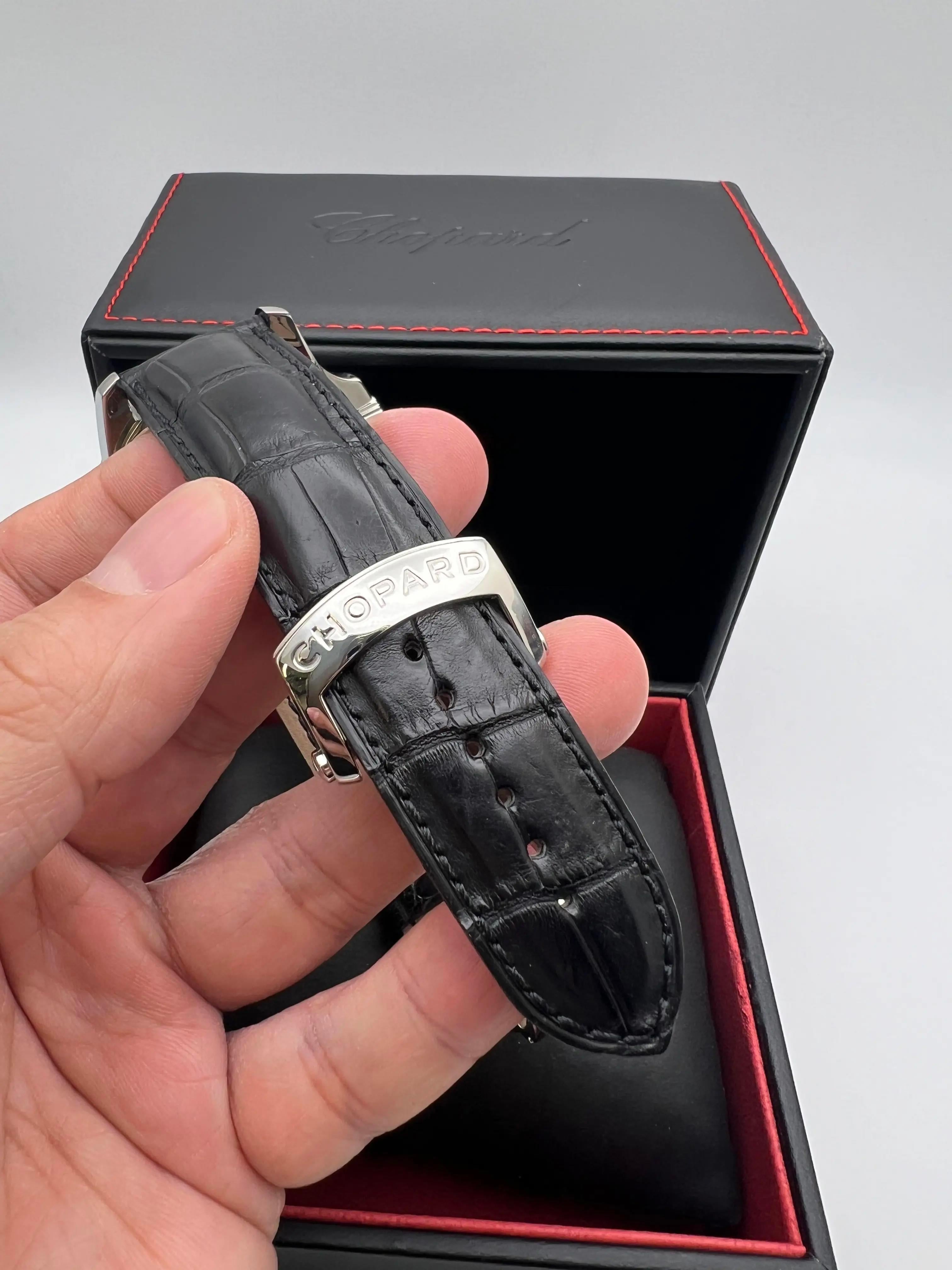 Chopard Mille Miglia Gran Turismo XL Riserva di Carica 16/8457 Quadrante Nero Set Completo in vendita 7