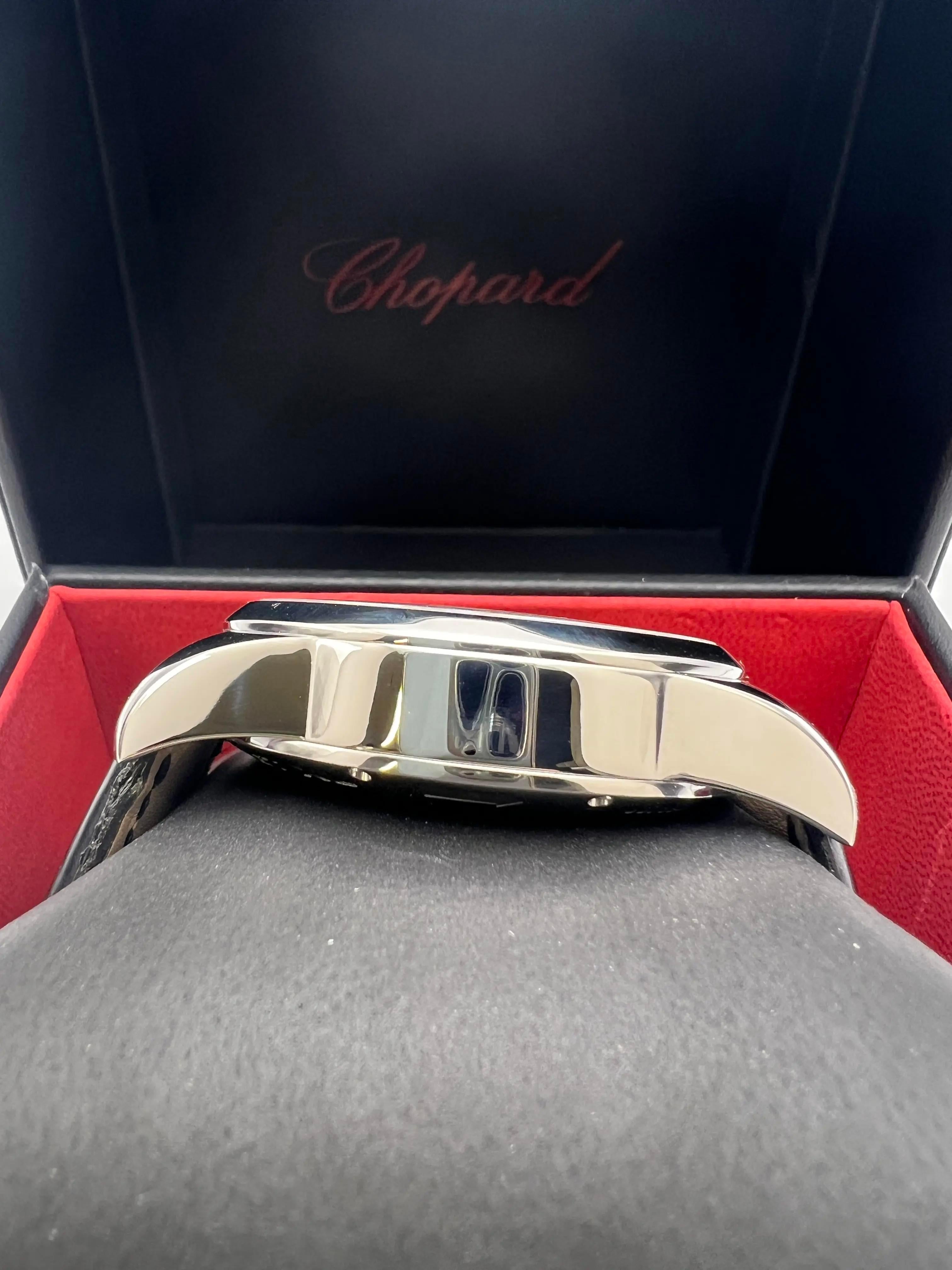 Chopard Mille Miglia Gran Turismo XL Riserva di Carica 16/8457 Quadrante Nero Set Completo in vendita 5