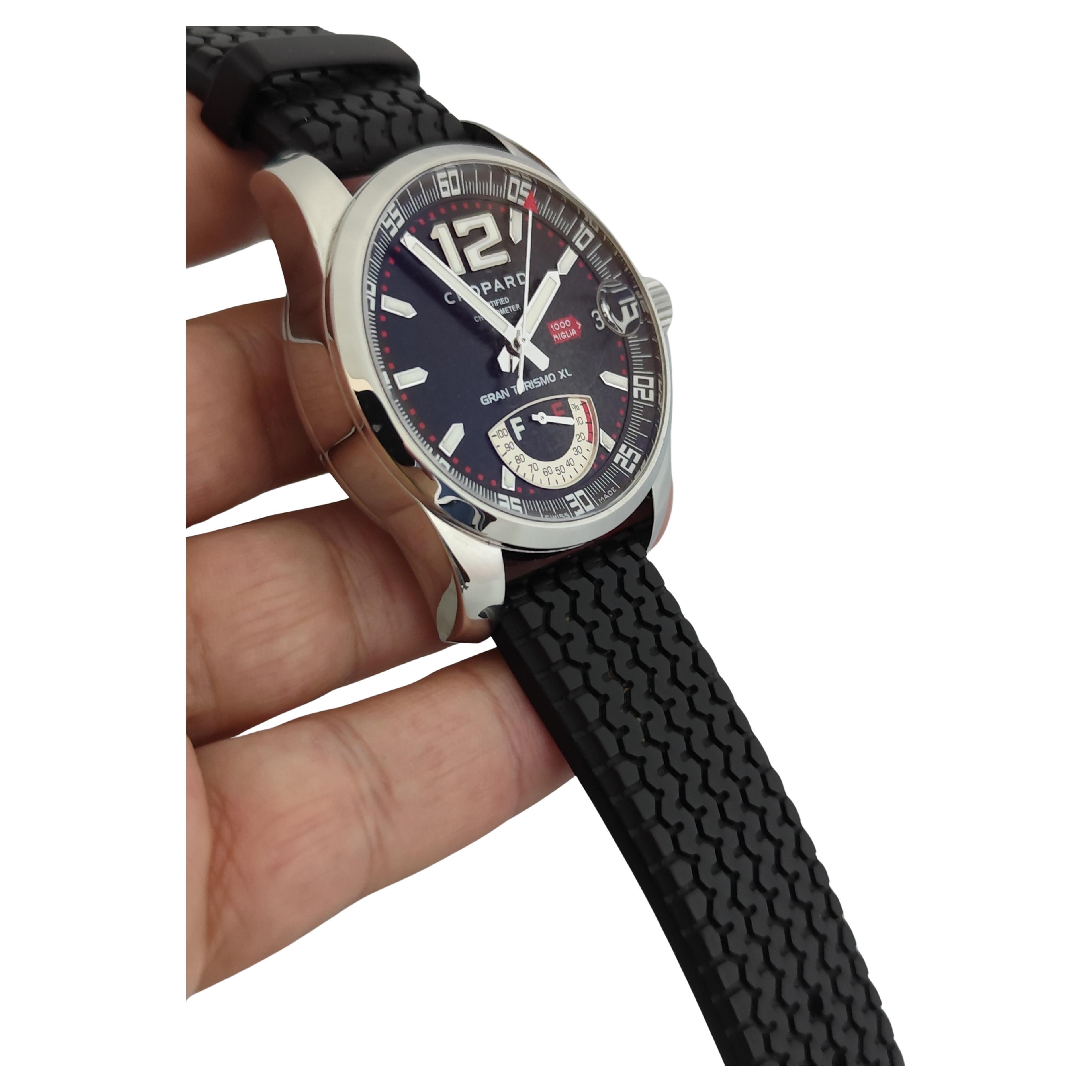 Orologio Chopard Mille Miglia Gran Turismo XL Riserva di Carica 8997 Cinturino in gomma nero