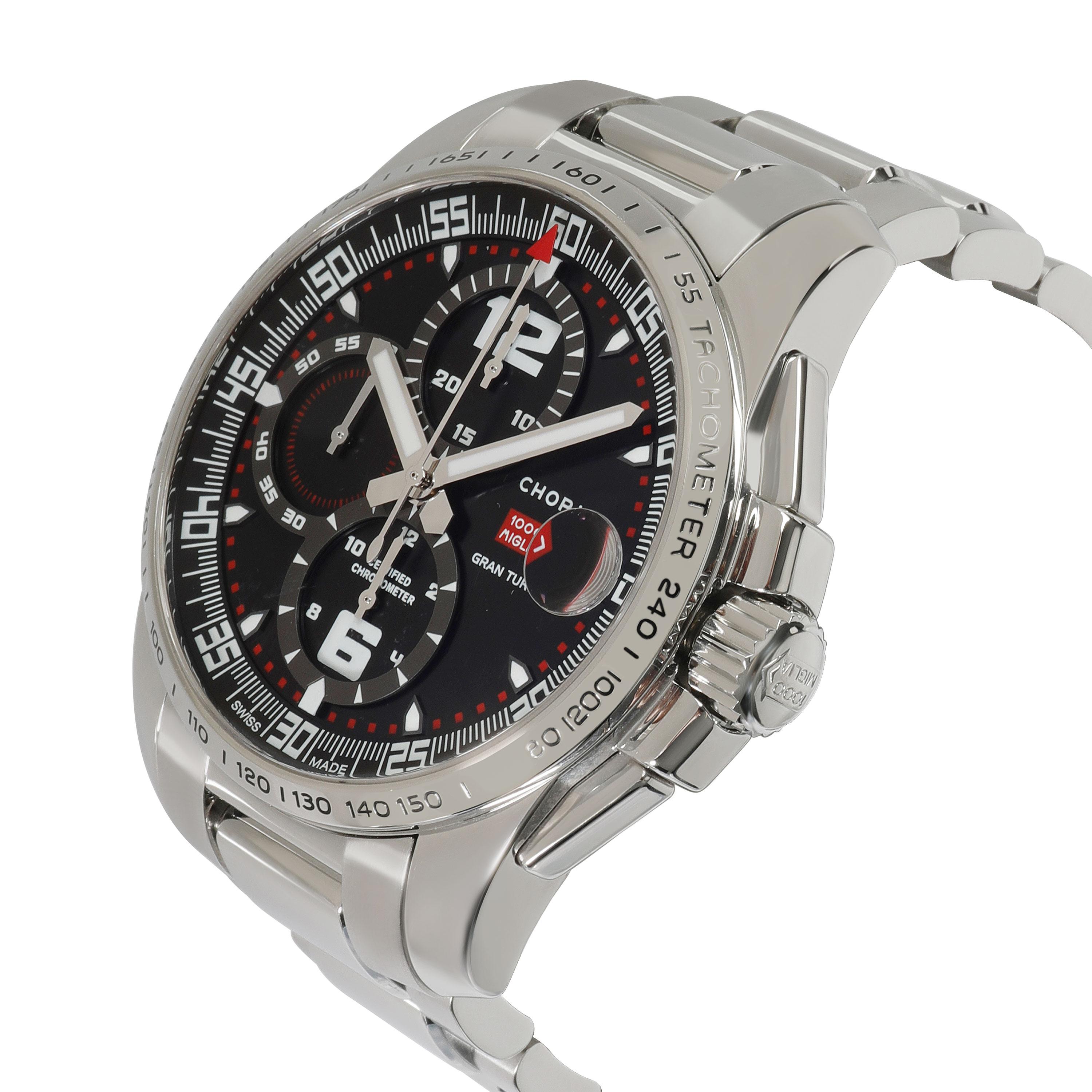Chopard Mille Miglia GT XL 168439-3001 Men's Watch in Stainless Steel In Excellent Condition In New York, NY