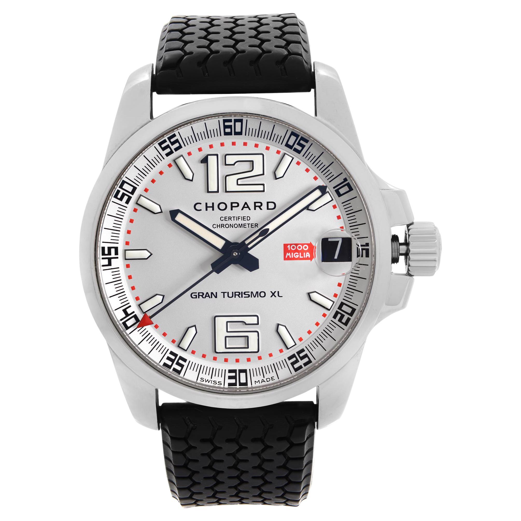 Chopard Mille Miglia GT XL Steel Silver Dial Automatic Mens Watch 16/8458