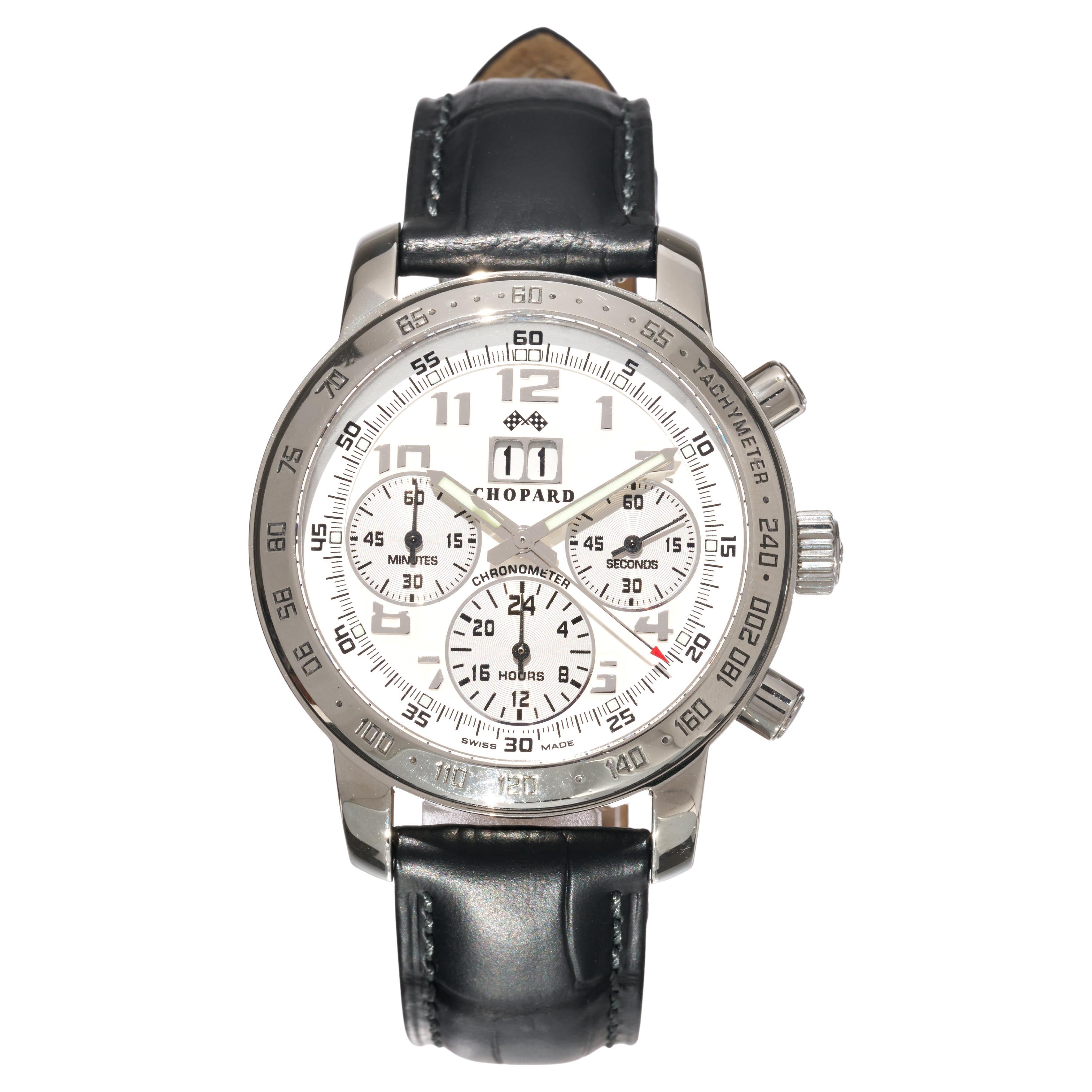 Chopard Mille Miglia  Jackie Ickx Edition 3 40.5mm 24hr Chronograph 168934-3001 For Sale