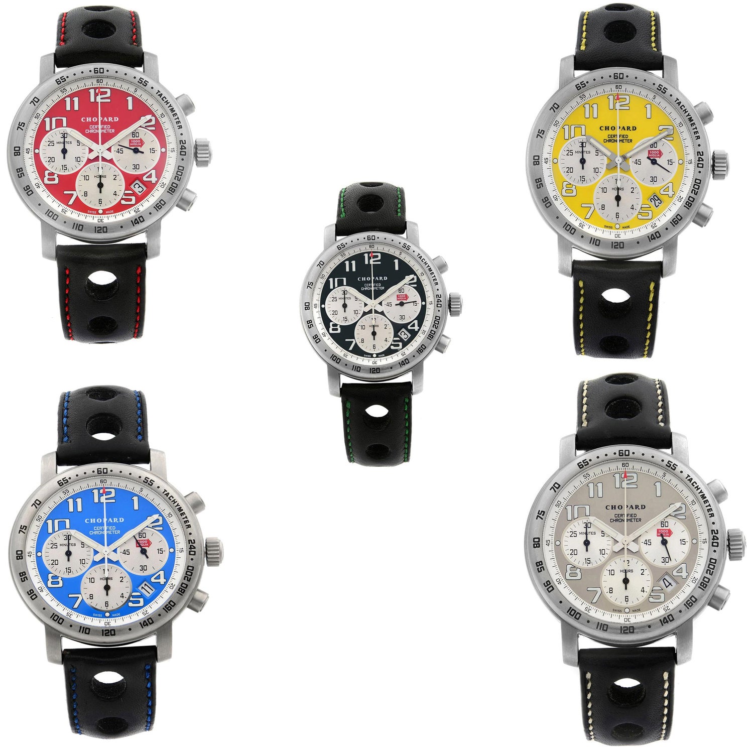 Chopard Mille Miglia Racing Colors Collection Titanium Set of 5 Automatic  Watch at 1stDibs | chopard mille miglia titanium, chopard titanium, chopard  racing watch