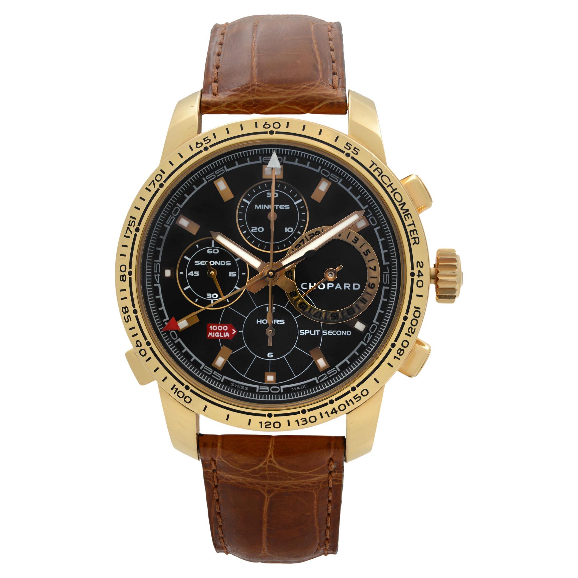 Chopard Mille Miglia Split Second Chronograph Limited Edition Watch 16/1261 For Sale