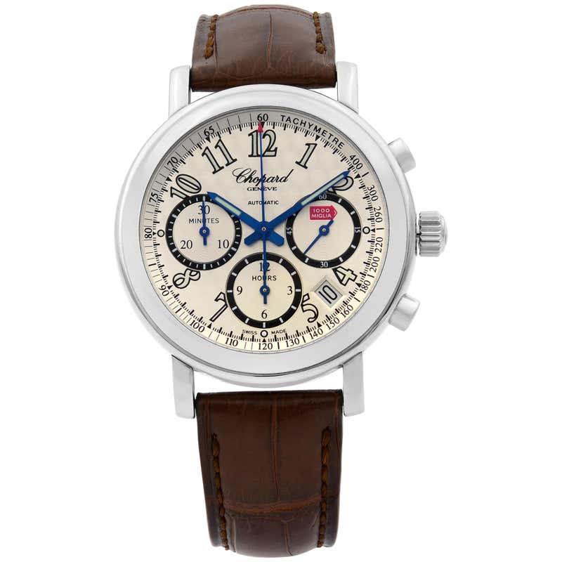 Chopard Mille Miglia Steel Chronograph Silver Dial Men s Watch 16 8331 chopard-mille-miglia-steel-chronograph-silver-dial-men-s-watch-16-8331