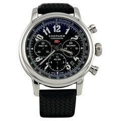 Chopard Milly Miglia Cronografo 168589 42mm Quadrante Nero Acciaio Inox