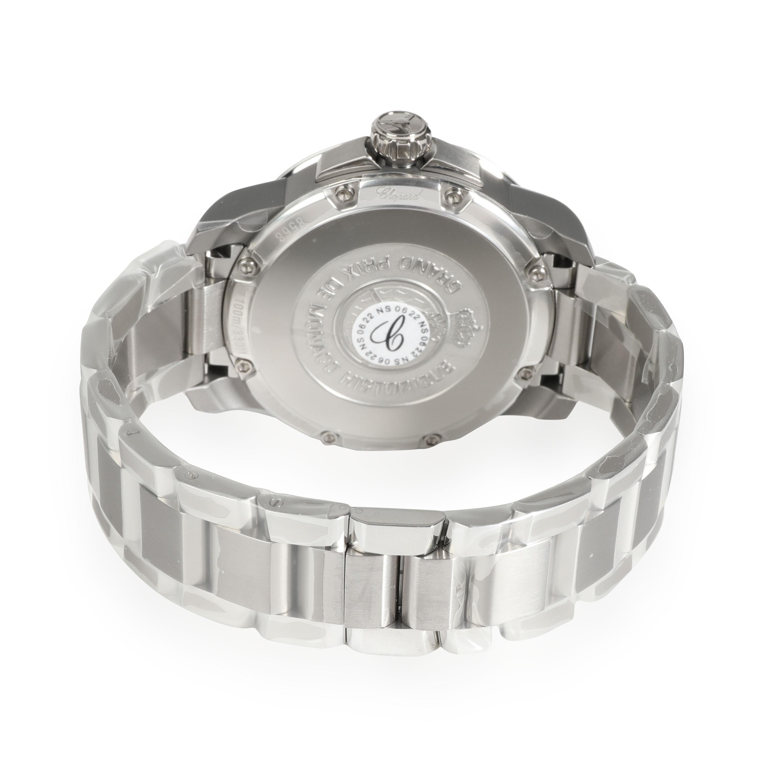 Chopard Monaco Historique 158568-3991 Men's Watch in SS/Titanium

SKU: 110916

PRIMARY DETAILS
Brand:  Chopard
Model: Monaco Historique
Country of Origin: Switzerland
Movement Type: Mechanical: Automatic/Kinetic
Year of Manufacture: