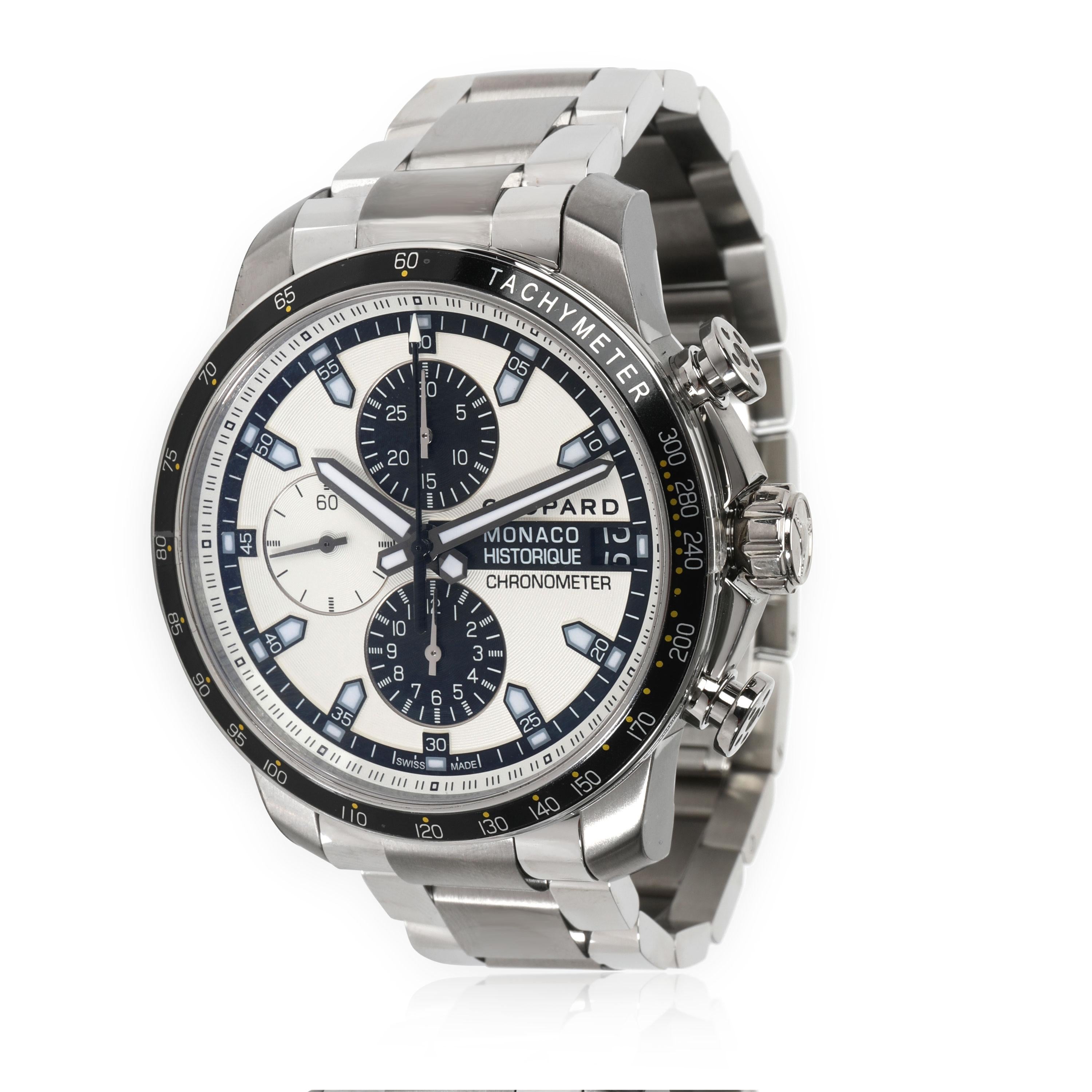 Chopard Monaco Historique 158570-3003 Men's Watch in SS+Titanium 1