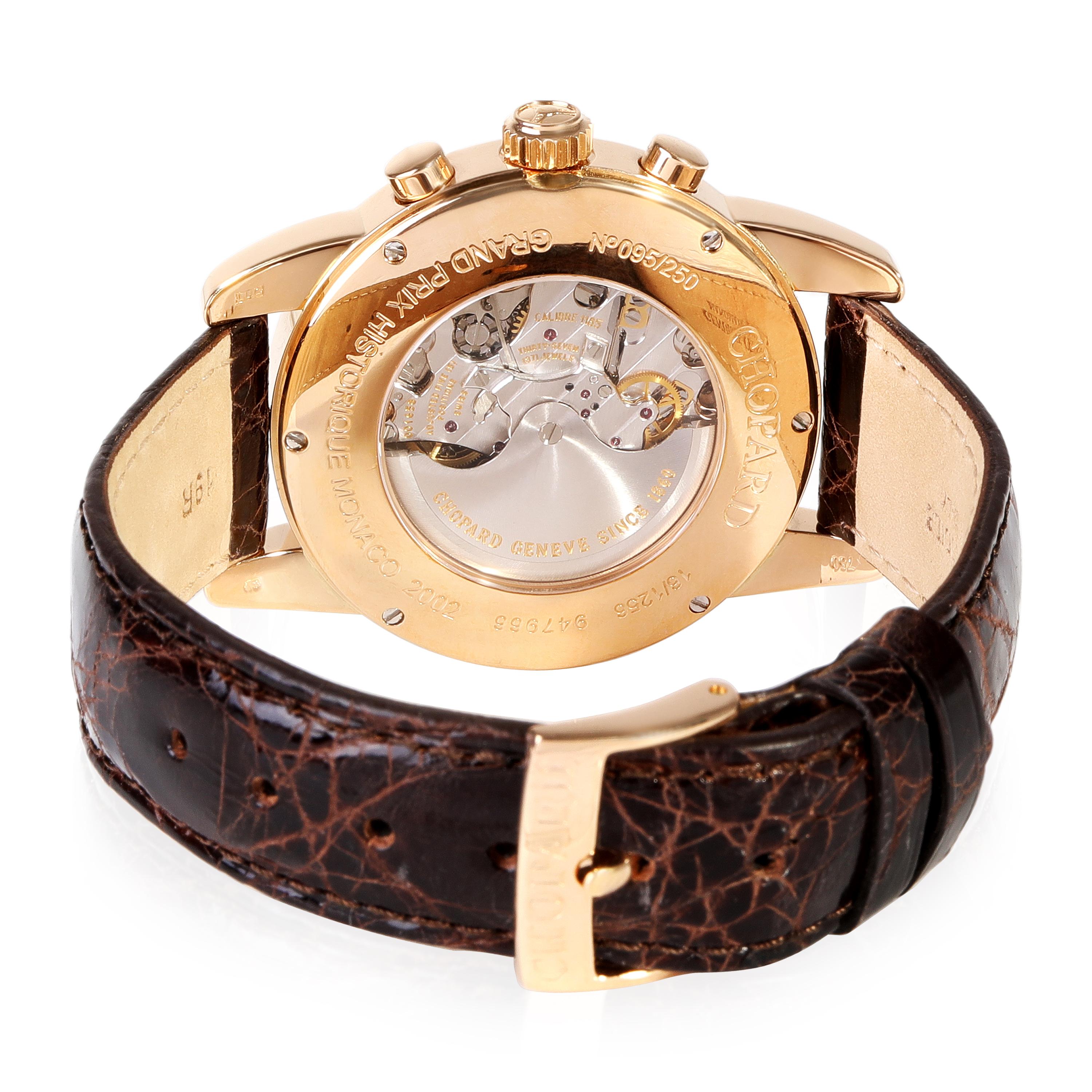 Chopard Monaco Historique 16/1256 Herrenuhr aus 18 Karat Gelbgold

SKU: 116626

PRIMÄRE DETAILS
Marke: Chopard
Modell: Monaco Historique
Herkunftsland: Schweiz
Uhrwerk Typ: Mechanisch: Automatik/Kinetik
Herstellungsjahr: 2002
Jahr der Herstellung: