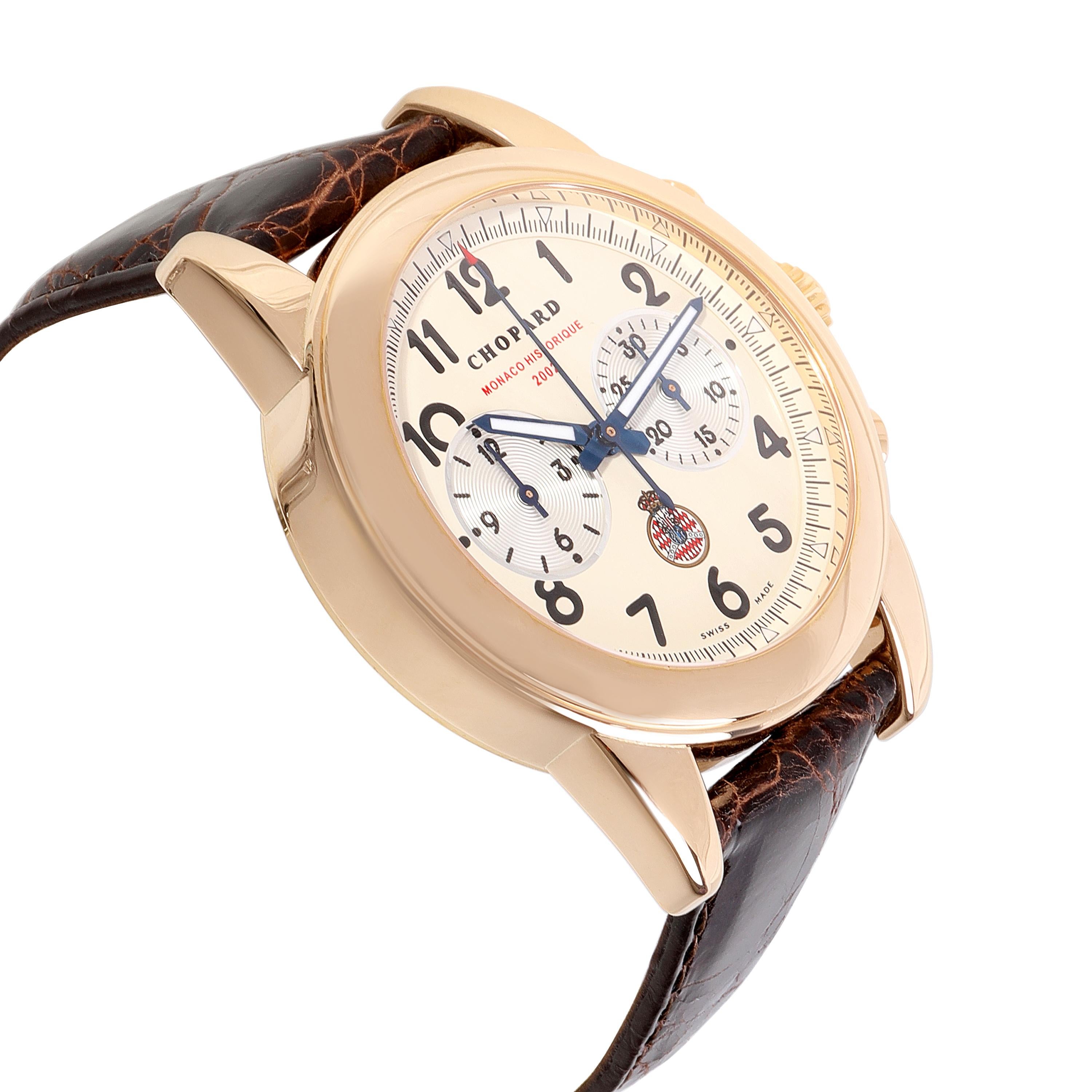Chopard Monaco Historique 16/1256 Herrenuhr aus 18 Karat Gelbgold 1