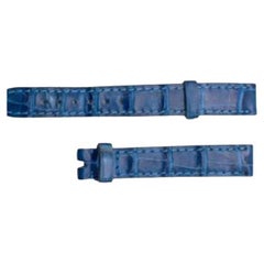 Chopard Navy Blue Alligator Leather Watch Strap