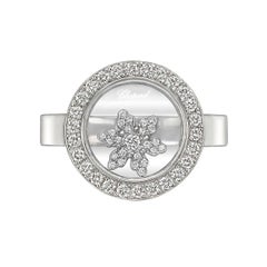 Chopard Pavé Diamond "Happy Snowflake" Ring