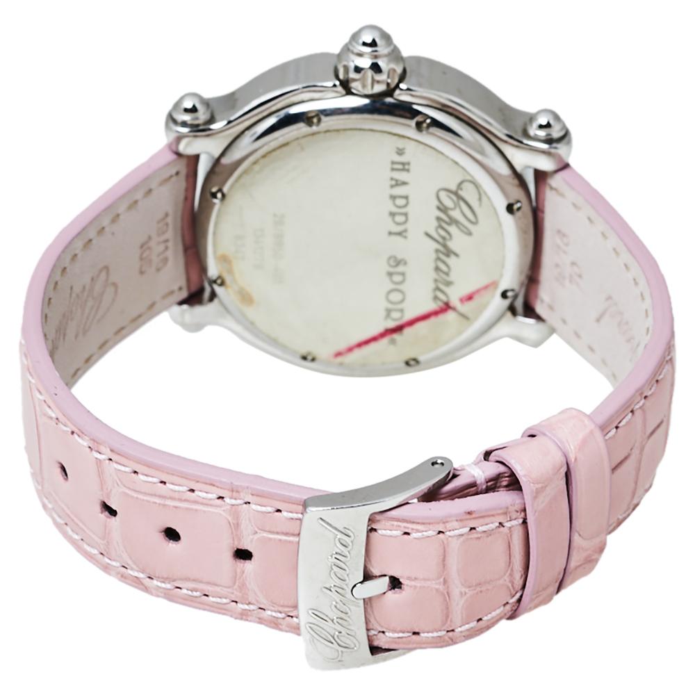 When surreal, contemporary, and quintessential combine, a Chopard is born! Words are not enough to describe the magnificence and grandeur of Chopard watches. Each piece is painstakingly crafted to spell nothing but timeless, just like this Love