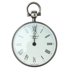 Chopard Pocket Watch. Vintage LUC Chopard Sterling Silver Manual 3021 Watch